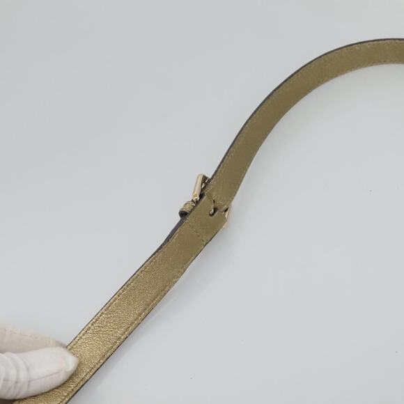 GUCCI GG Canvas Sherry Line Shoulder Bag Beige Black - Picture 8 of 16